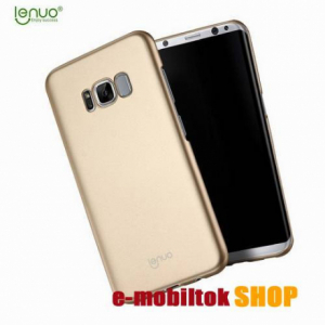 LENUO Silky Touch műanyag védő tok,SAMSUNG SM-G950 Galaxy S8,Arany