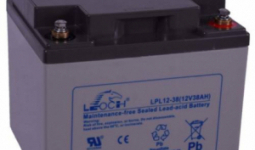 Leoch 12V 38Ah Zselés akkumulátor LPL12-38
