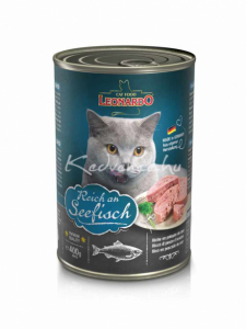 Leonardo Tengeri Halban gazdag 400g nedves macskatáp