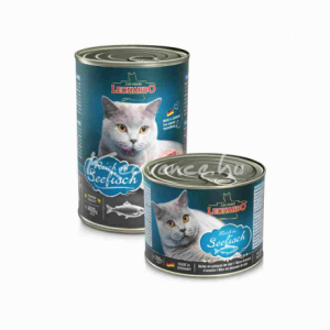 Leonardo Tengeri Halban gazdag 400g nedves macskatáp