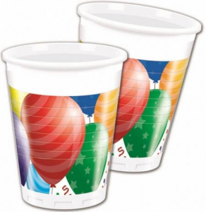 Lufis party pohár ünnepi 8 db-os 200ml