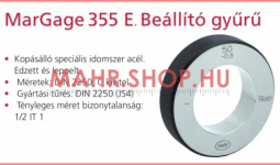 Mahr 4710024 MarGage 355 E. Beállító gyűrű, névleges átmérő: 7mm