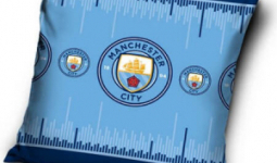 Manchester City FC párnahuzat kék 40x40cm