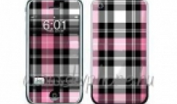 Matrica iPhone 2G-re PinkPlaid*