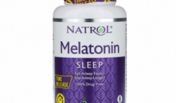 Melatonin, 3 mg lassú fölszívódású 100 db, Natrol