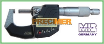 MIB 02029102 Digitális Mikrométer, 50-75/0,001mm IP 65, DIN 863, ABS