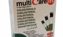 MultiCare IN koleszterin tesztcsík, 25 db-os