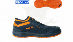Munkavédelmi cipő SPARCO - Legend S1P ESD sötétkék-narancs 45-ös (752545BMAF)