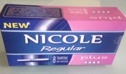 Nicole Regular tampon 8db-os Plus