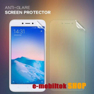 NILLKIN képernyővédő fólia - Anti-glare - MATT! - 1db, törlőkendővel - Xiaomi Redmi 5A - GYÁRI