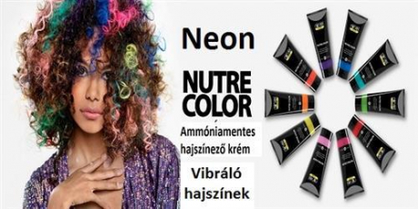 Nirvel Nutre Color hajszínező krém világos NEON színek 200ml