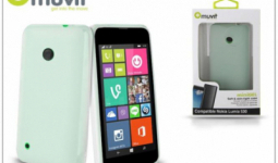 Nokia Lumia 530 hátlap - Muvit miniGel - transparent