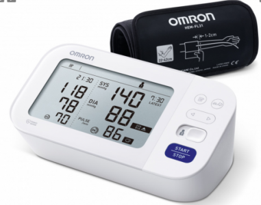 OMRON M6 Comfort Intellisense felkaros vérnyomásmérő AFib üzemmóddal