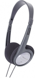 Fejhallgatók Panasonic Corp. RPHT090EH Ezüst színű Vezetékes Fekete Szürke Ezüst (fület körbeölelő) Külső fejhallgatók Neodímium
