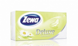 Papírzsebkendő Zewa Deluxe 90db-os Camomile