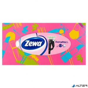 Papírzsebkendő Zewa Everyday 2 rétegű 100db-os dobozos