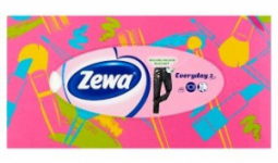 Papírzsebkendő Zewa Everyday 2 rétegű 100db-os dobozos