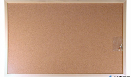 Parafatábla, kétoldalas, 30x40 cm, fa keret, VICTORIA