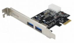 PCI kártya approx! APPPCIE2p3 USB 3.0 2 port