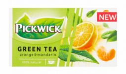 Pickwick zöldtea narancs-mandarin - 20g