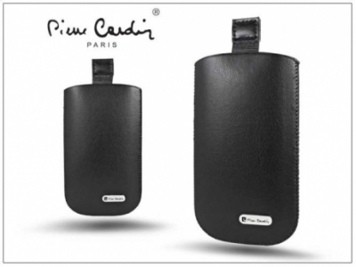 Pierre Cardin Slim univerzális tok - Apple iPhone 3GS/Sony Xperia E/Nokia X - Black - 5. méret