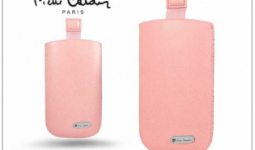 Pierre Cardin Slim univerzális tok - Apple iPhone 3GS/Sony Xperia E/Nokia X - Pink - 5. méret