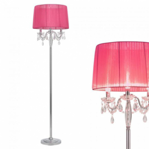 Pink állólámpa, nappali világítás