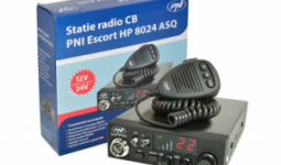 PNI CB rádió 12/24V, ASQ, AM/FM (PNI-HP8024)