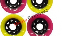 Powerslide Juicy Susi - Shady Lady 60x45mm / 78A yellow/pink 4 db