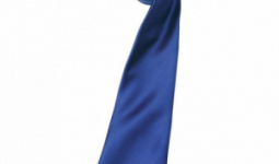 Premier PR750 fényes szatén nyakkendő, Marine Blue