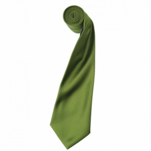 Premier PR750 fényes szatén nyakkendő, Oasis Green