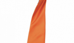 Premier PR750 fényes szatén nyakkendő, Terracotta