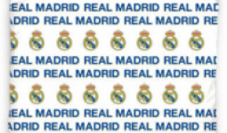 Real Madrid gumis lepedő 90x200