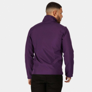 Regatta RETRA688 férfi softshell dzseki, Majestic Purple/Black