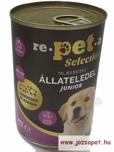 Repeta Selection Junior kutyakonzerv 415g