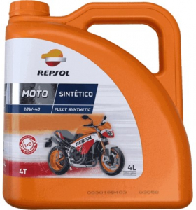 Repsol Moto Sintetico 4T 10W-40 (4 L) Motorkerékpár olaj 