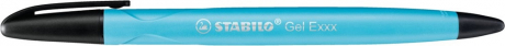 Rollertoll Stabilo Gel Exxx M törölhető türkizkék tintával