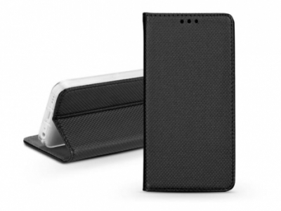 S-Book Flip bőrtok - Huawei Y5p/Honor 9S - fekete