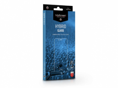 Samsung A715F Galaxy A71 rugalmas üveg képernyővédő fólia - MyScreen Protector Hybrid Glass - transparent