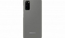 Samsung Galaxy S20 LED cover hátlap, Szürke