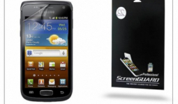 Samsung i8150 Galaxy W képernyővédő fólia - Clear - 1 db/csomag