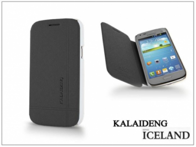 Samsung i8260 Galaxy Core flipes tok - Kalaideng Iceland Series - black
