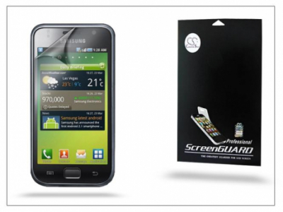 Samsung i9000 Galaxy S/i9001 Galaxy S Plus képernyővédő fólia - Clear - 1 db/csomag