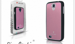Samsung i9190 Galaxy S4 Mini alumínium hátlap - pink
