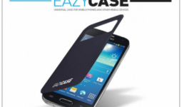 Samsung i9190 Galaxy S4 Mini View Cover flipes hátlap on/off funkcióval - EF-CI919BEGSTD utángyártott - dark blue