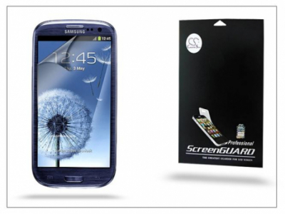Samsung i9300 Galaxy S III képernyővédő fólia - Anti Finger - 1 db/csomag