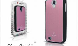Samsung i9500 Galaxy S4 alumínium hátlap - pink