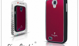 Samsung i9500 Galaxy S4 alumínium hátlap - red