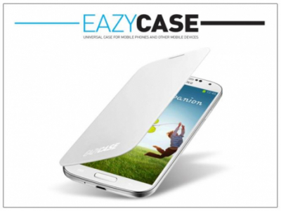 Samsung i9500 Galaxy S4 flipes hátlap - EF-FI950BWEGWW utángyártott - white
