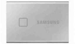 SAMSUNG Portable SSD USB3.2 2TB Solid State Disk, T7 Touch, Szürke